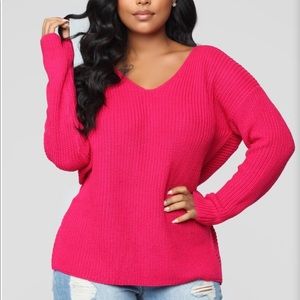 NWT Fashion Nova Knot Sweater
